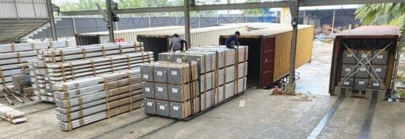 Export Aluminum Extrusion To UK Europe